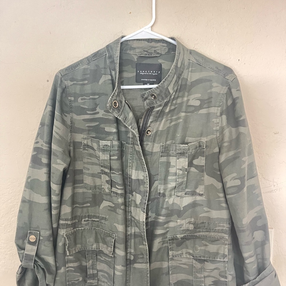 Sanctuary Camouflage Jacket - image 1